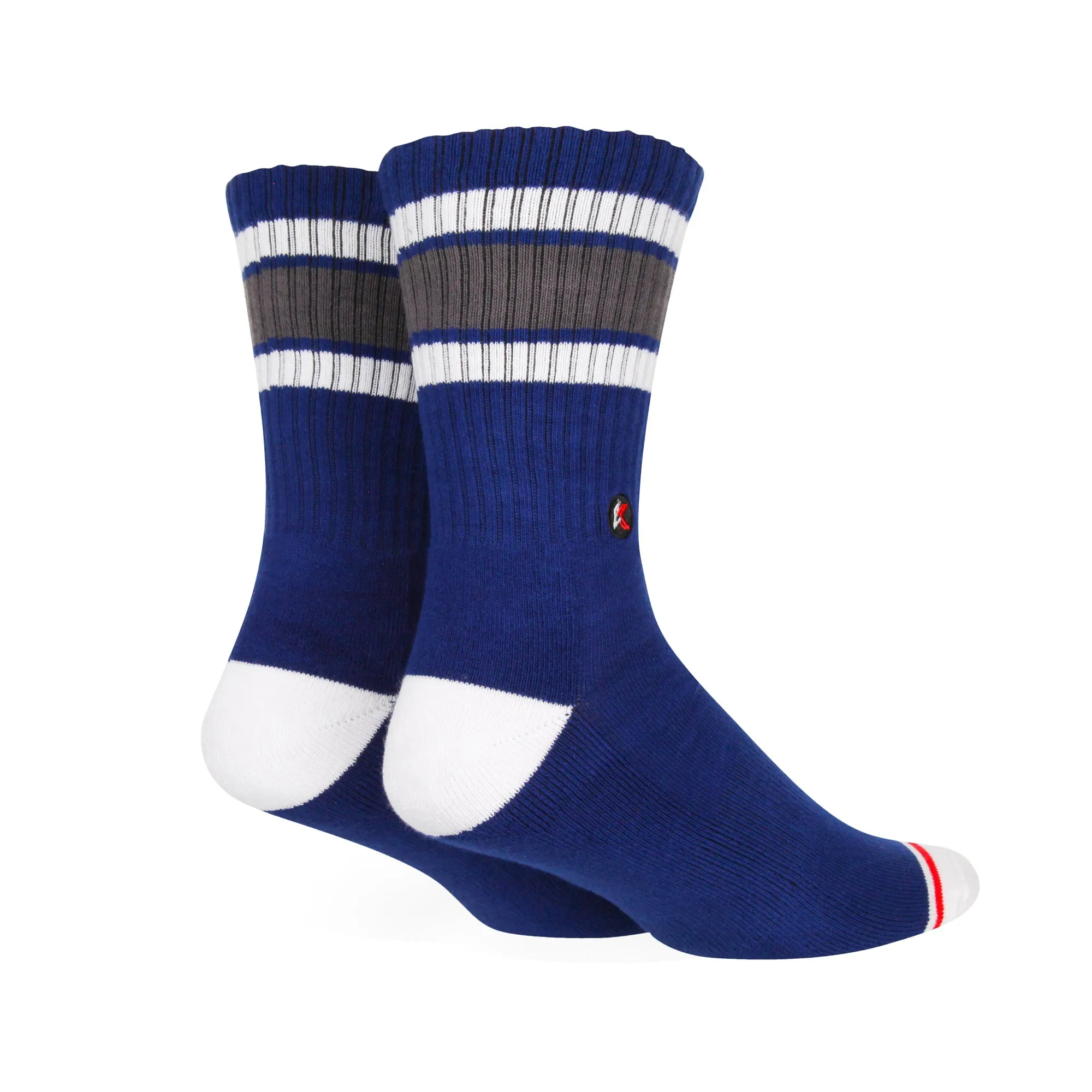 Navy Crew Sock