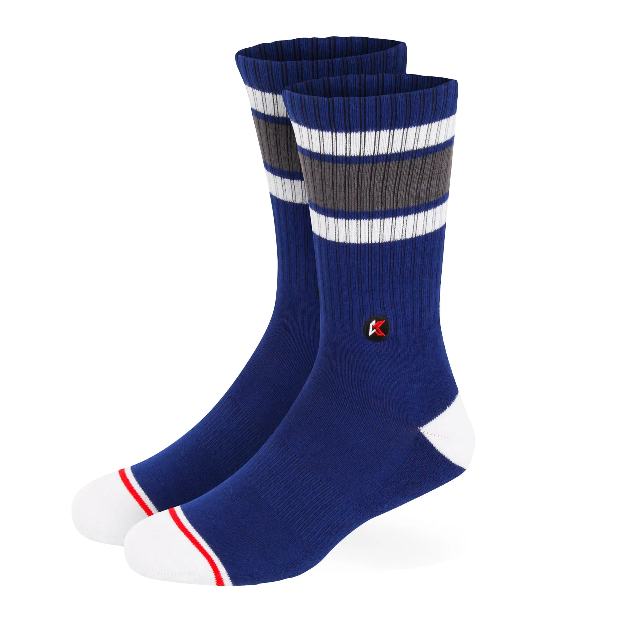 Navy Crew Sock