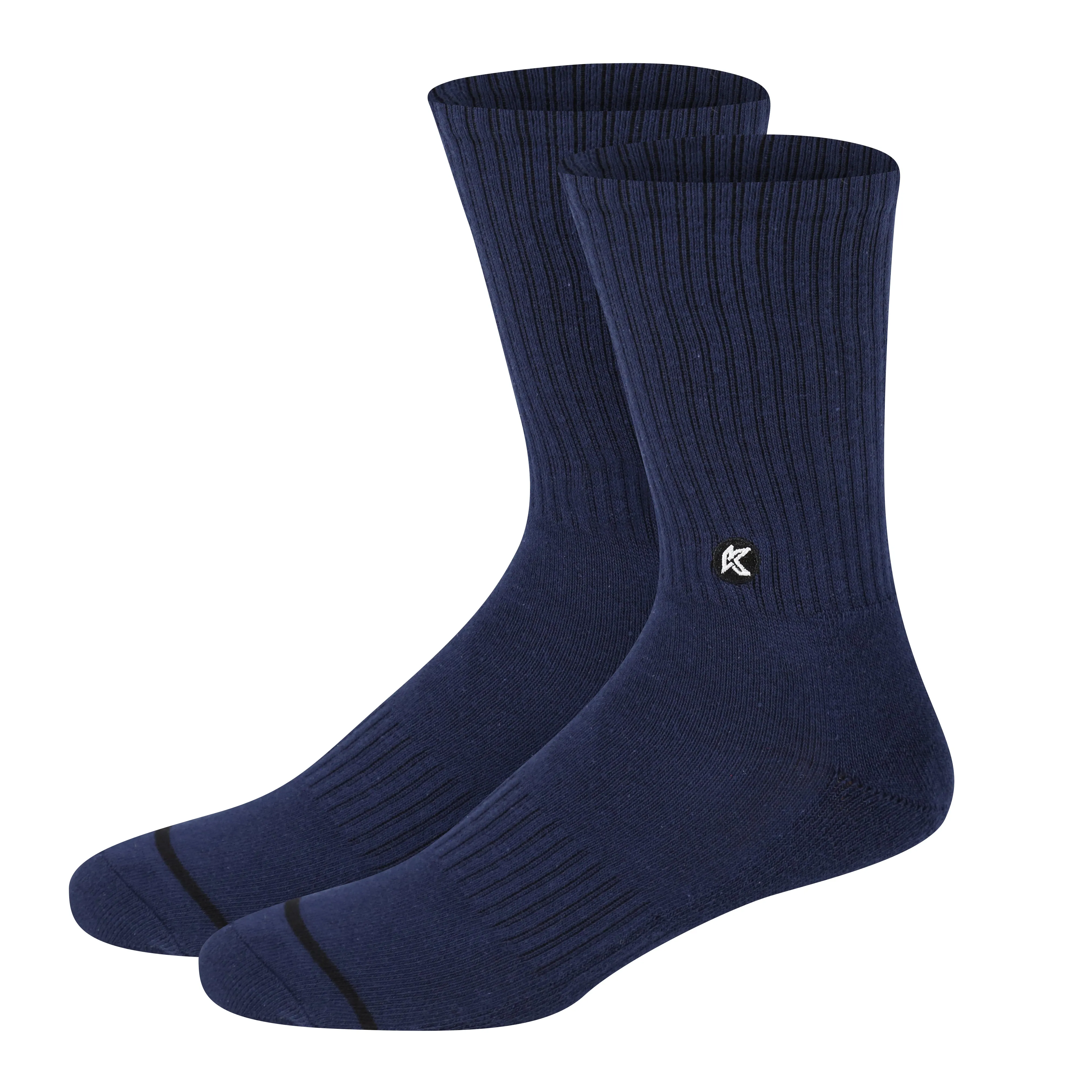 Petrol Blue Crew Sock