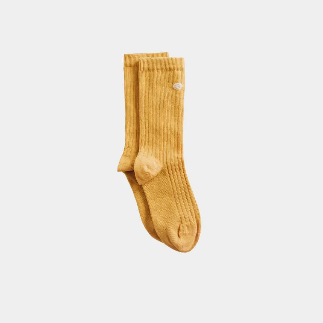 Ribbed Knee High Kids Socks