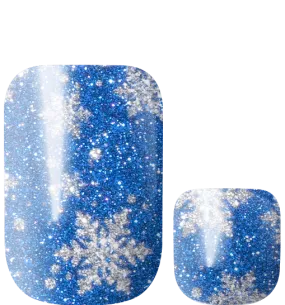 Snow - Blue (Glitter Pedicure)