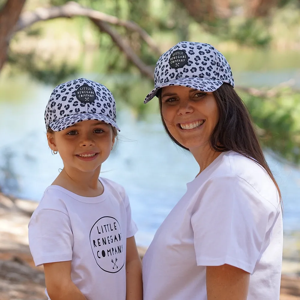 SNOW LEOPARD BASEBALL CAP - 3 Sizes