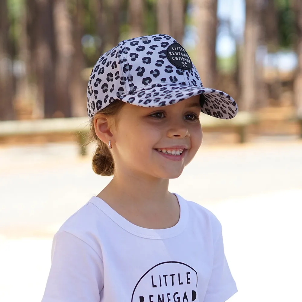 SNOW LEOPARD BASEBALL CAP - 3 Sizes