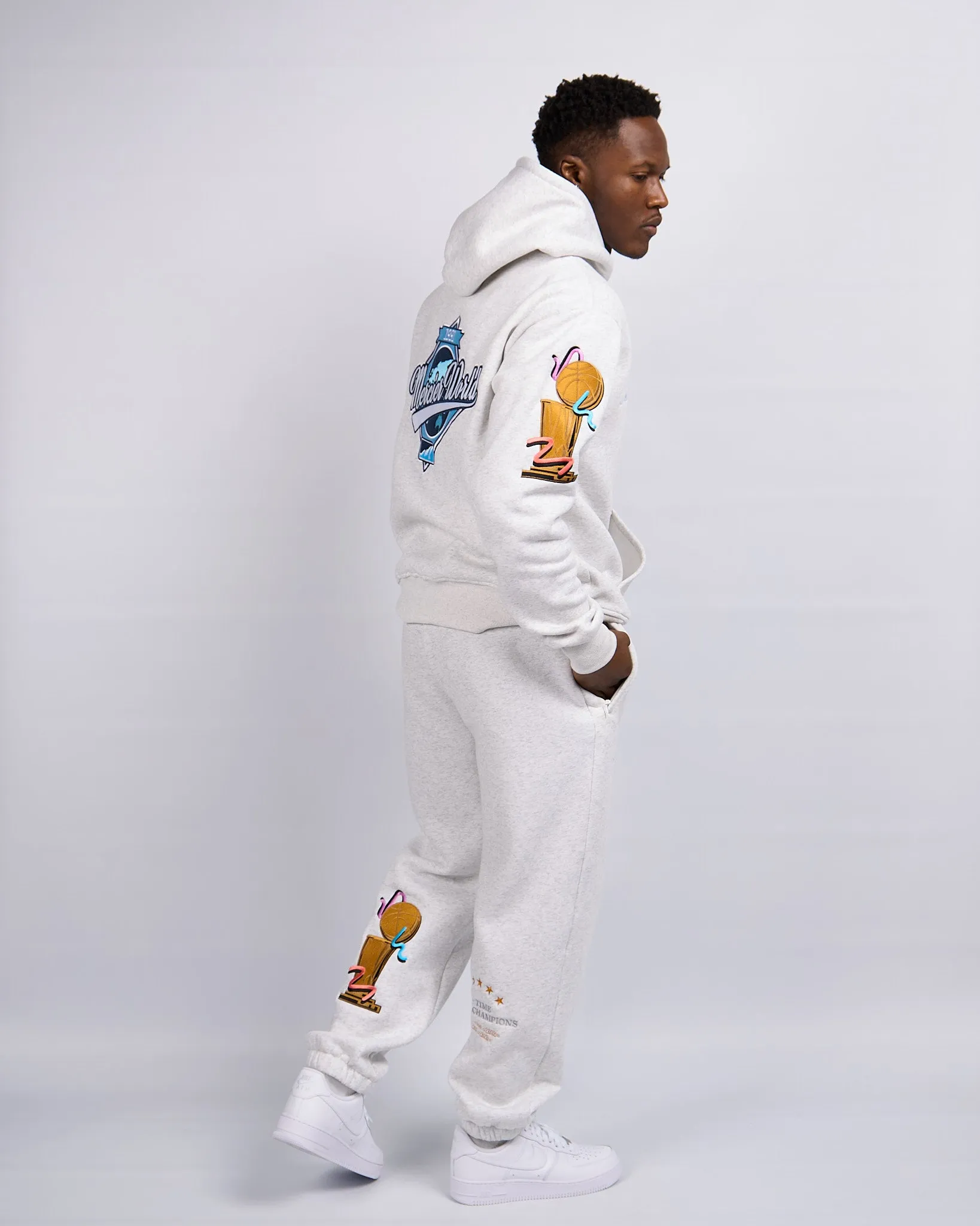 Snow Marl Mercier Rodman Hoodie