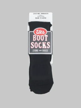 UES Boot Socks Black