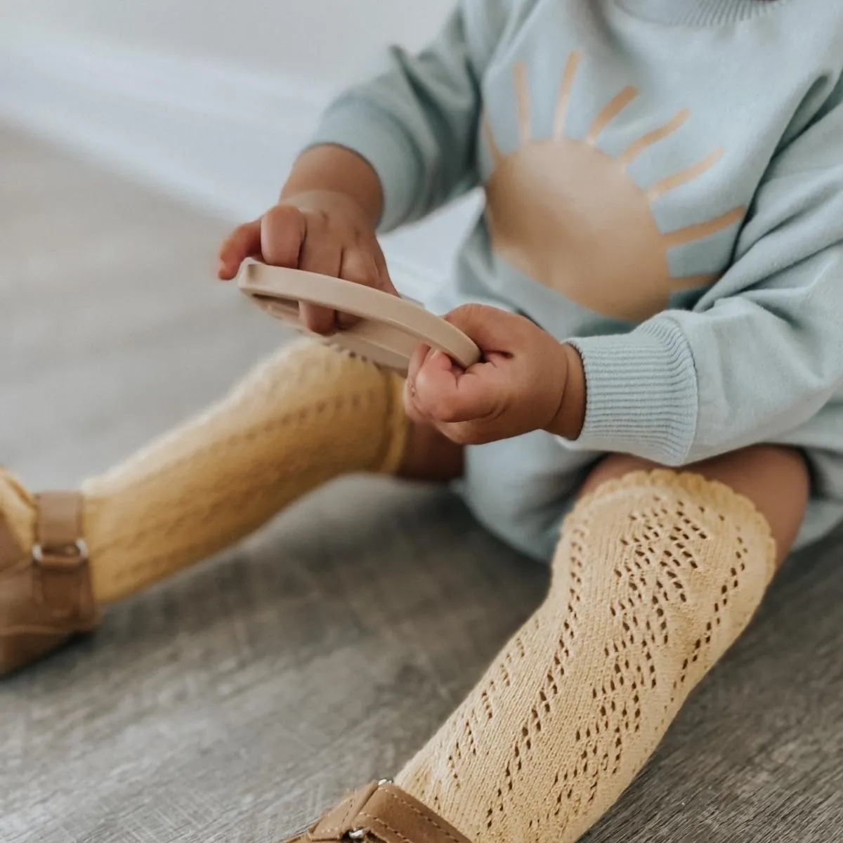 Vintage Lace Knee High Socks